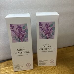 Avon Senses Gratitude Lavender & Cedarwood Air Diffuser NIB- Lot of 2